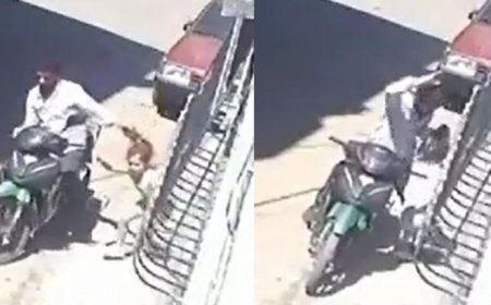 7 yaşındaki kızını defalarca tokat atıp, saçından sürükledi! Baba gözaltında