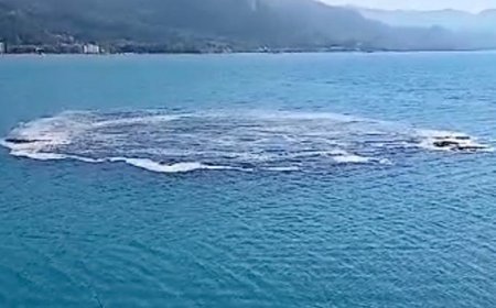 Kastamonu'da deniz kabarması panik yarattı: Bomba gibi patladı