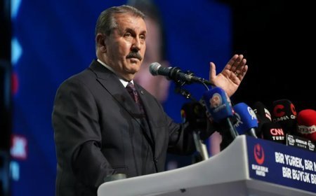 Destici, yeniden BBP Genel Başkanlığı’na seçildi