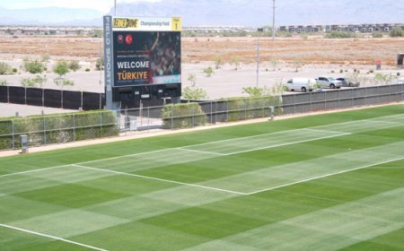 Arizona’daki tesisler, A Milli Futbol Takımı için hazır!