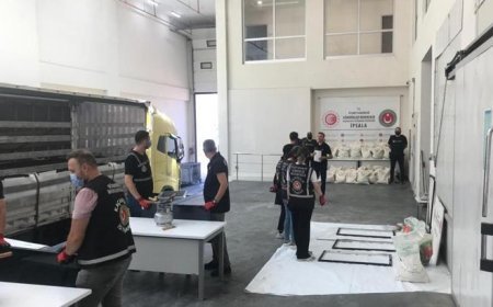 Edirne'de tırda tam 1,5 ton uyuşturucu ele geçirildi