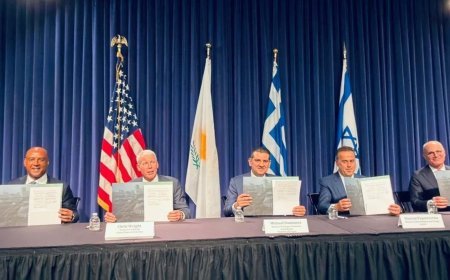 ABD, Yunanistan, İsrail ve GKRY’den Doğu Akdeniz anlaşması! Gözler şimdi Tel Aviv'de