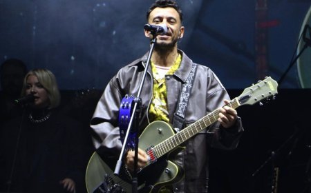Tekirdağ Kiraz Festivali'nde Kolpa ve Buray sahne aldı