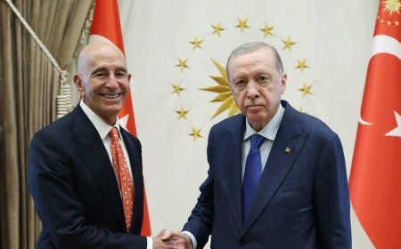 ABD'nin Ankara Büyükelçisi Tom Barrack'tan Cumhurbaşkanı Erdoğan'a teşekkür