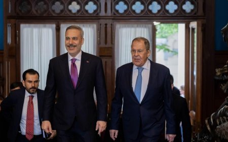 Dışişleri Bakanı Hakan Fidan, Moskova'da Rus mevkidaşı Lavrov ile bir araya geldi