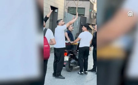 Kağıthane'de matkap ve kaskın kullanıldığı trafik kavgasında 2 şüpheliye 394 bin lira ceza