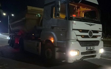 Takograf kullanmayan TIR’ın sürücüsü ve araç sahibine 225 bin TL ceza