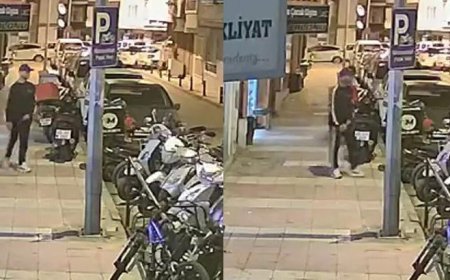 Motosiklet hırsızlığı şüphelisi 120 güvenlik kamerası incelenerek yakalandı