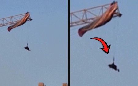 60 metre yükseklikte asılı kaldı! Paraşütle atlama kabusa dönüştü