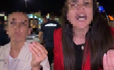 Bebeğini arabada unutan kadın, gazetecilere saldırdı