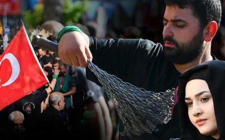 Kerbela için gözyaşı: Kadınlar siyah giydi, erkekler kendilerini zincire vurdu