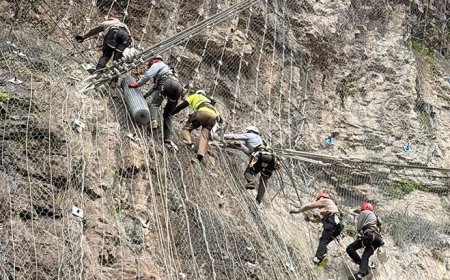 Sümela'nın güvenliği için dağcılar gece gündüz çalıştı