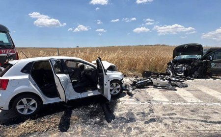 Tekirdağ'da otomobille hafif ticari araç çarpıştı; 2 yaralı