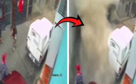 Venezuela'daki deprem felaketinden yeni görüntüler! Bina saniyeler içinde çöktü