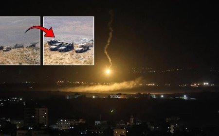 İsrail'den Suriye'ye topçu atışı! Köy halkı yolları taşlarla kapattı