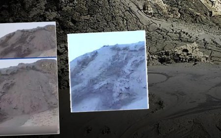 İran'da sıra dışı doğa olayı! Çamur volkanı harekete geçti