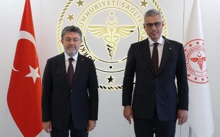 Bakanlar Memişoğlu ve Yumaklı'dan işbirliği toplantısı