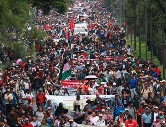 Dünya Kupası açılış maçı öncesi Mexico City'de protestolar gündemde