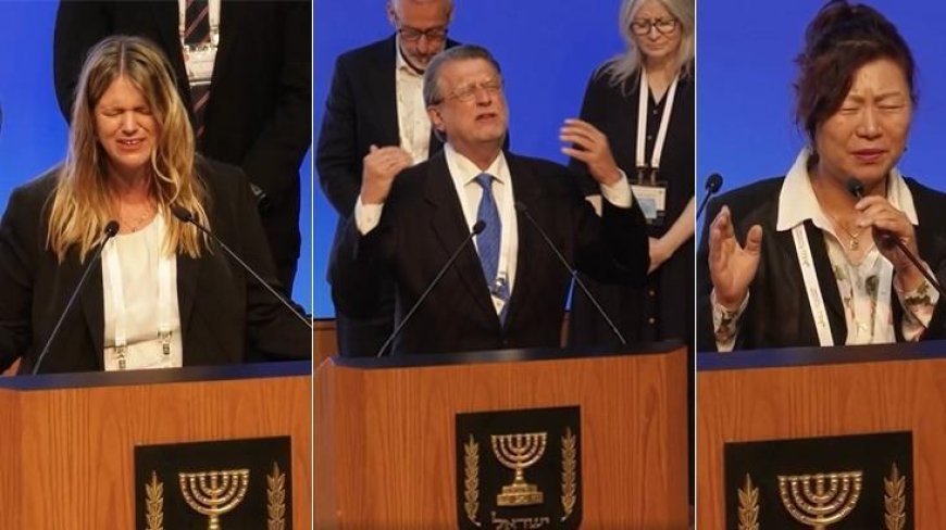 İsrail meclisinde akılalmaz görüntü: İthal Hristiyanlarla 'af' şovu!