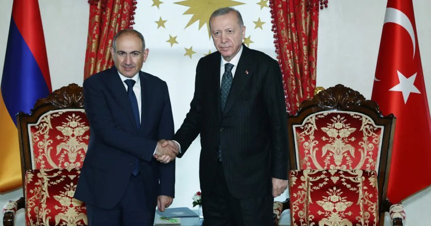 Cumhurbaşkanı Erdoğan, Ermenistan Başbakanı Paşinyan ile görüştü