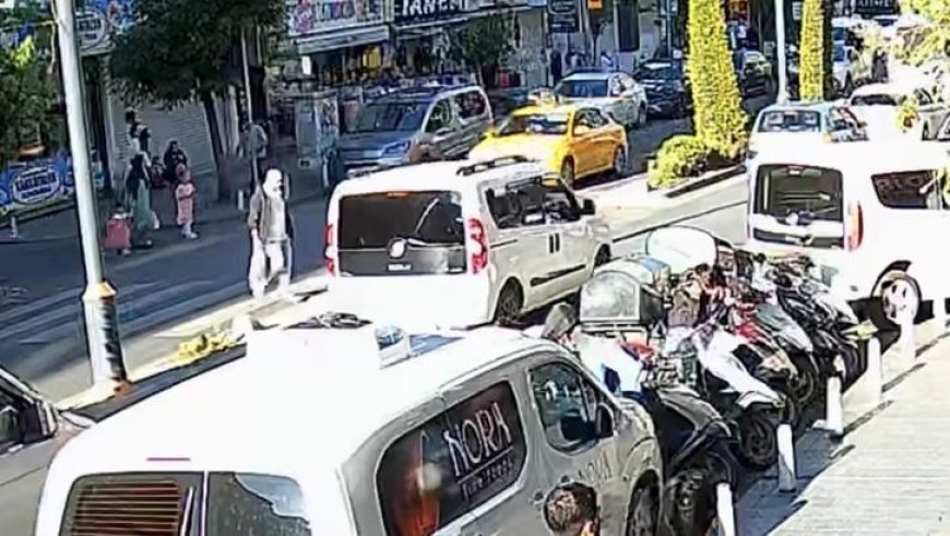 Otomobil yol verdi, motosiklet duramadı! 5 yaşındaki otizmli Zümre’nin kahreden ölümü kamerada