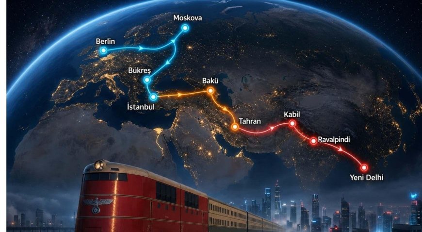 Nazi Almanyası’nın dünya hakimiyeti hayalinde İstanbul detayı! 3 kıtayı bağlayacak dev plan