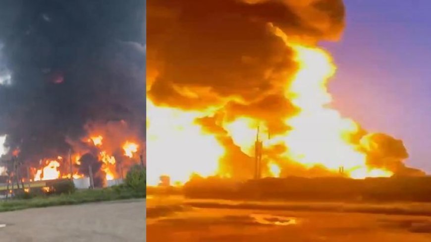 Ukrayna'dan Rusya'ya İHA saldırısı! 'Petrol tesisi vuruldu'