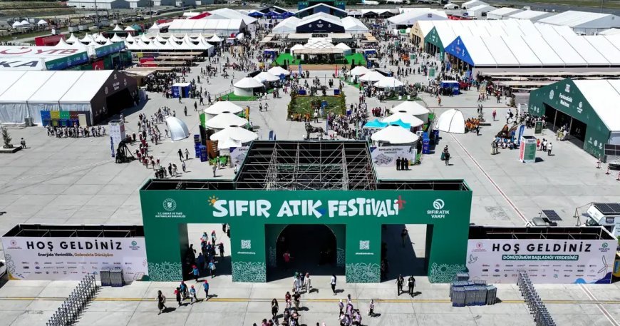 Sıfır Atık Festivali'nde son gün. 4 günde 500 bine yakın ziyaretçi