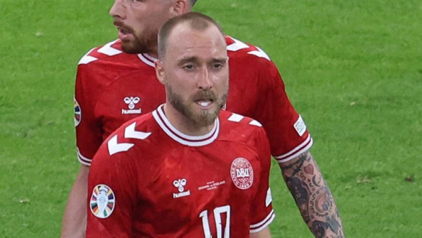 Danimarkalı Eriksen, hazırlık maçında fenalaştı!