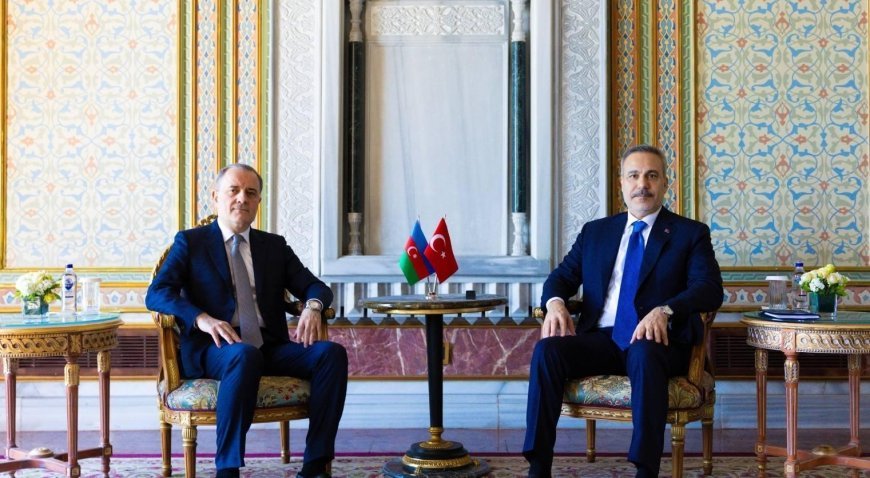 Dışişleri Bakanı Hakan Fidan, Azerbaycan Dışişleri Bakanı Bayramov ile görüştü