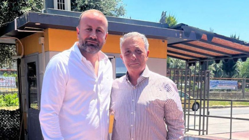 Altay Başkanı Sinan Kanlı, Ahmet Nur Çebi ile buluştu
