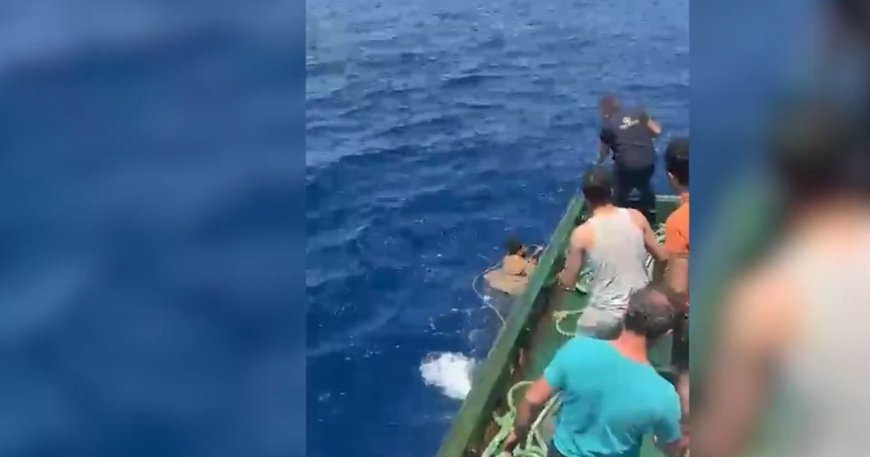 Türk balıkçılar 48 göçmeni kurtardı. Balıkçılar yaşananları NTV'ye anlattı