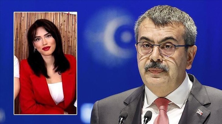 Bakan Tekin'den Irmak Ayşe Koparan'ın ölümüne ilişkin açıklama