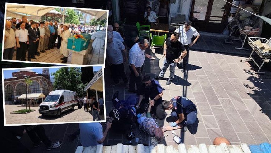 Acı üstüne acı! Kalp krizinden ölen arkadaşının cenazesine geldi, kalp krizi geçirdi
