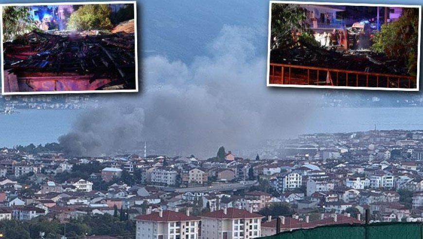 Gecekondudaki yangın mahallede paniğe neden oldu! 'Kundaklamış olabilirler'