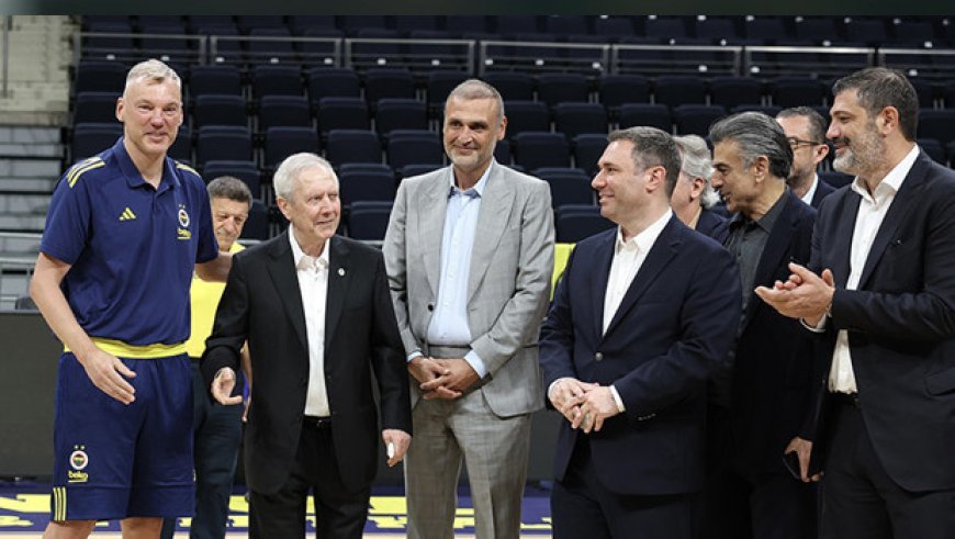 Aziz Yıldırım'dan Fenerbahçe Beko'ya ziyaret!