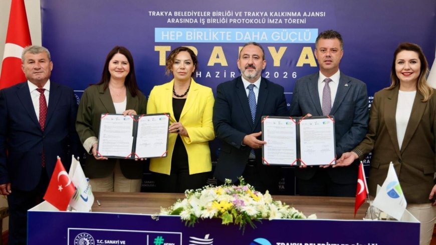Trakya Belediyeler Birliği ile Trakya Kalkınma Ajansı arasında 'stratejik işbirliği'