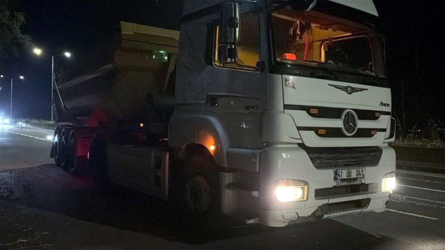 Takograf kullanmayan TIR’ın sürücüsü ve araç sahibine 225 bin TL ceza