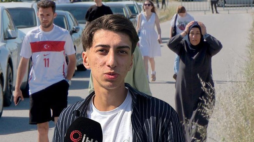 YKS'ye giren öğrenci isyan etti: Türkiye maçını izledik bütün moralimizi bozdular