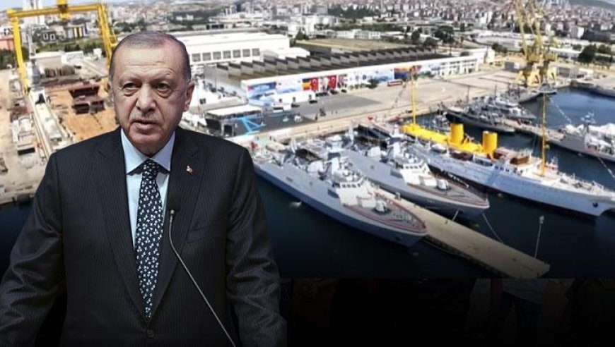 Türkiye tarihinde bir ilk! Cumhurbaşkanı Erdoğan: NATO ve AB ülkesine savaş gemisi ihraç edildi