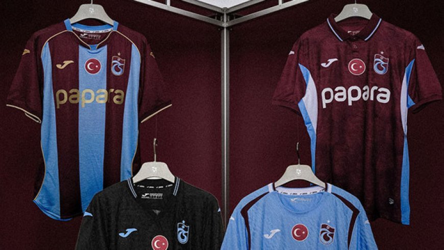 Trabzonspor, yeni sezon formalarını tanıttı!