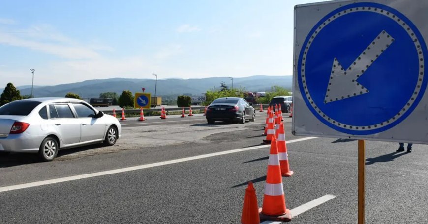 TEM Otoyolu Kocaeli kesimi Ankara yönü trafiğe kapatılacak