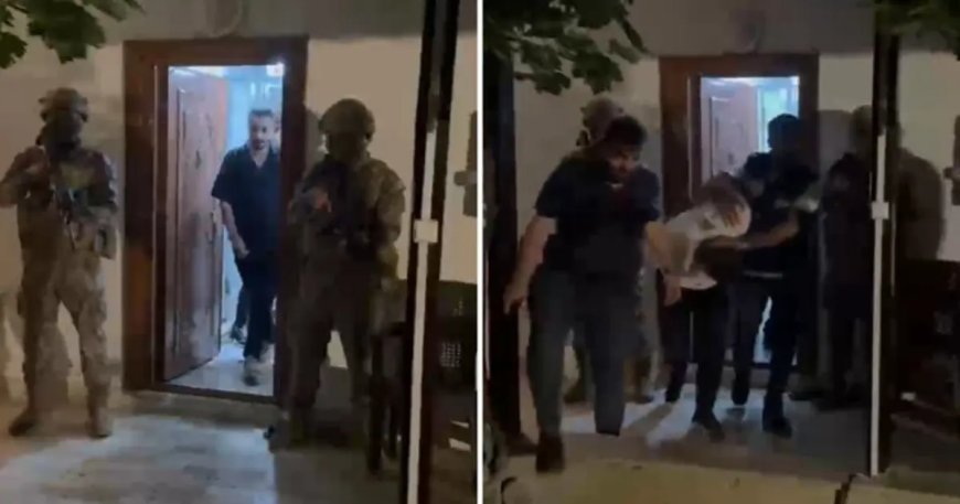 İBB yöneticisi kaçırılmıştı. Son operasyonun görüntüleri ortaya çıktı