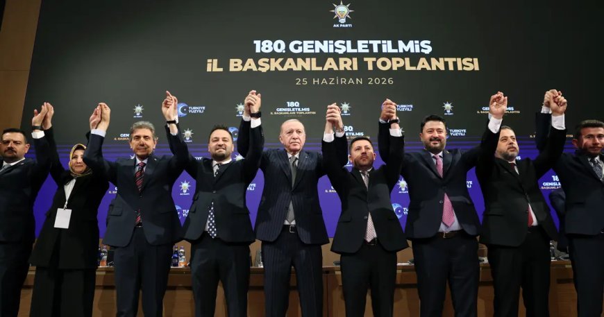 Rasim Arı, Mesut Özarslan ve Mehmet Özcan AK Parti'ye katıldı