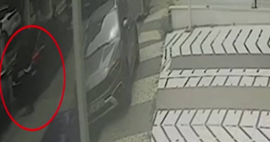 Kaçırılan İBB yöneticisi Erhan Karaal'ın aracına takip cihazı takıldığı anın görüntüleri ortaya çıktı