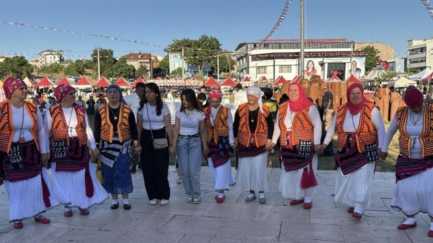 Tekirdağ'da Geleneksel Yayla Şenlikleri renkli görüntülerle başladı
