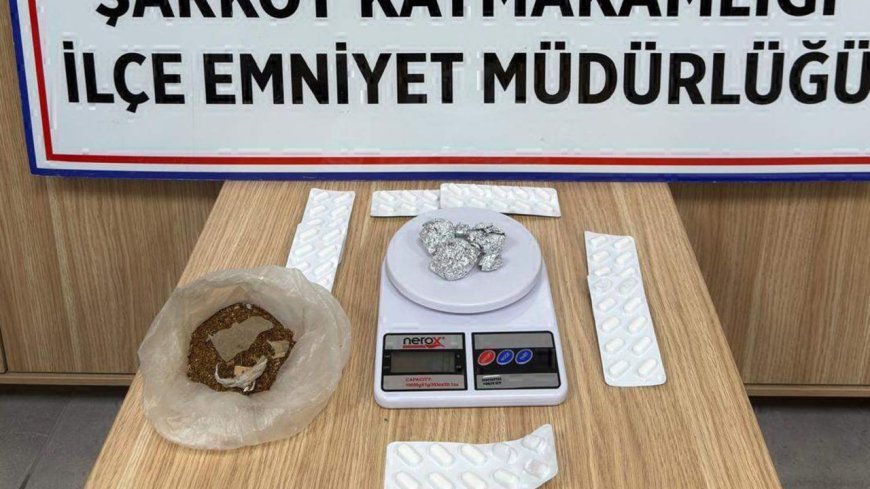 Evinde uyuşturucu ele geçirilen şüpheli gözaltına alındı