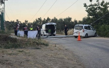 Yardım etmek isterken canından oldu! Kaza yapan sürücüye yardıma giden genç elektrik akımına kapıldı
