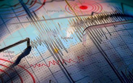 Son dakika... Akdeniz'de Muğla açıklarında 5.3 büyüklüğünde deprem