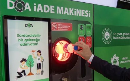 Her getirene 1 lira veriliyor. DOA makinelerine bir günde 1,5 milyon şişe atıldı